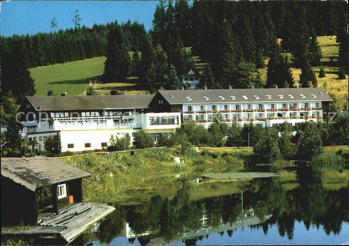 Schluchsee Hinterhaeuser Kurklinik Gloecklehof