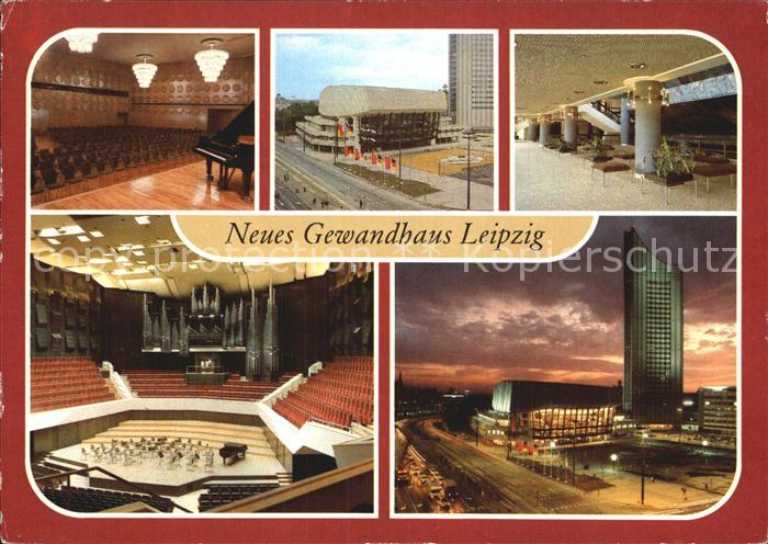 LEIPZIG Sachsen Neues Gewandhaus