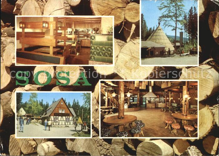 Sosa Erzgebirge Restaurant Koehlerhuette und Meiler