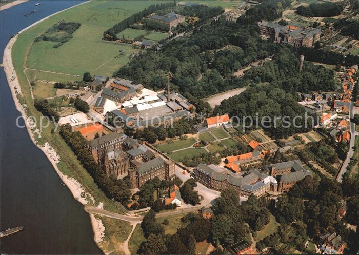 Steyl Niederlande Fliegeraufnahme aab de Maas