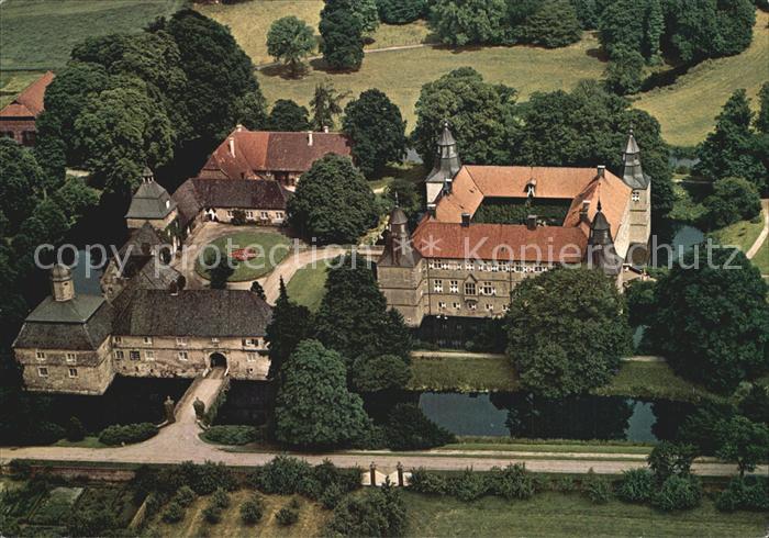 Herbern Fliegeraufnahme Schloss Westerwinkel