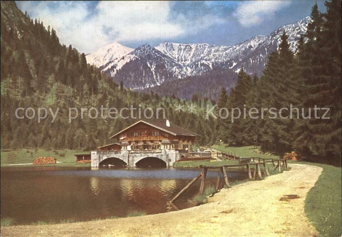 GARMISCH-PARTENKIRCHEN Bayern Seehaus Pflegersee