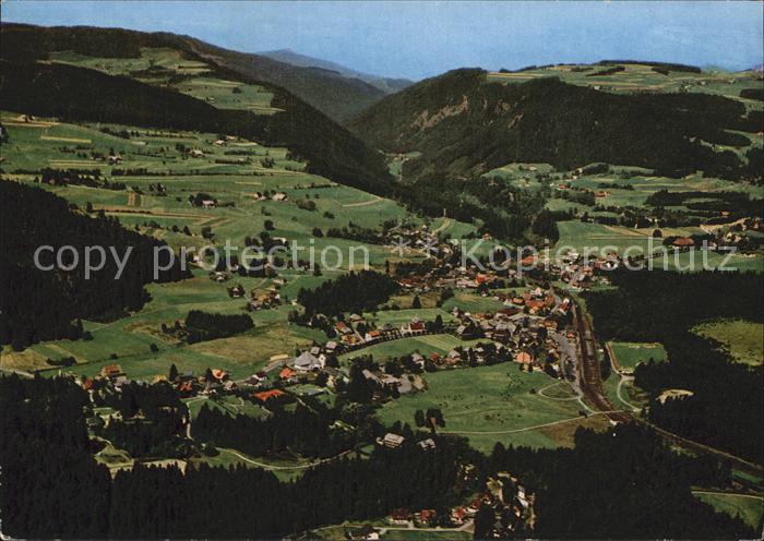 Hinterzarten Breisgau-Hochschwarzwald BW Fliegeraufnahme