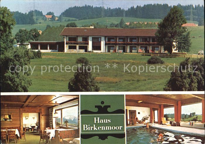 Scheidegg Allgaeu Haus Birkenmoor Hallenbad