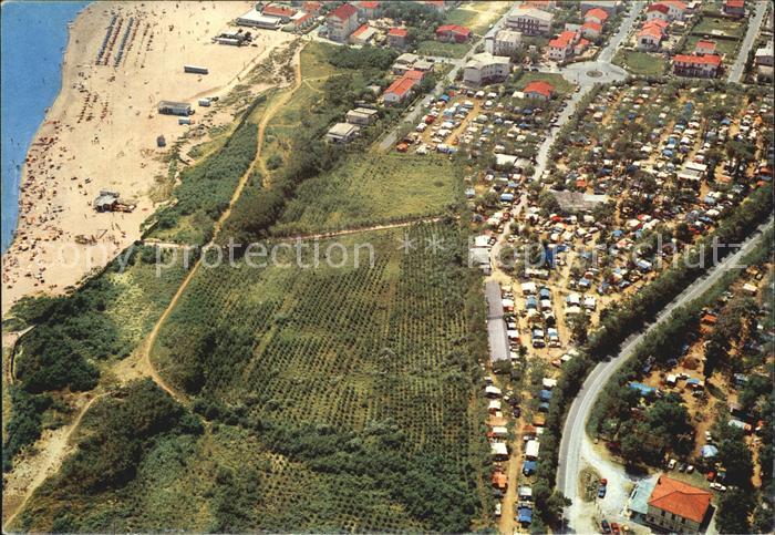 Casal Borsetti Panorama dall aereo