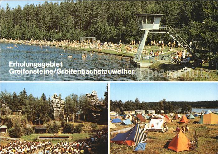 Ehrenfriedersdorf Erzgebirge Rettungsturm Naturtheater Greifensteine Campingplat