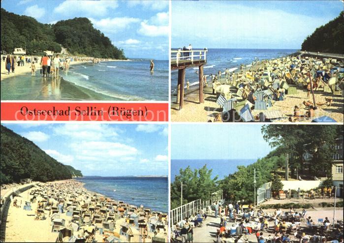 Sellin Ruegen Strandpartien Promenade