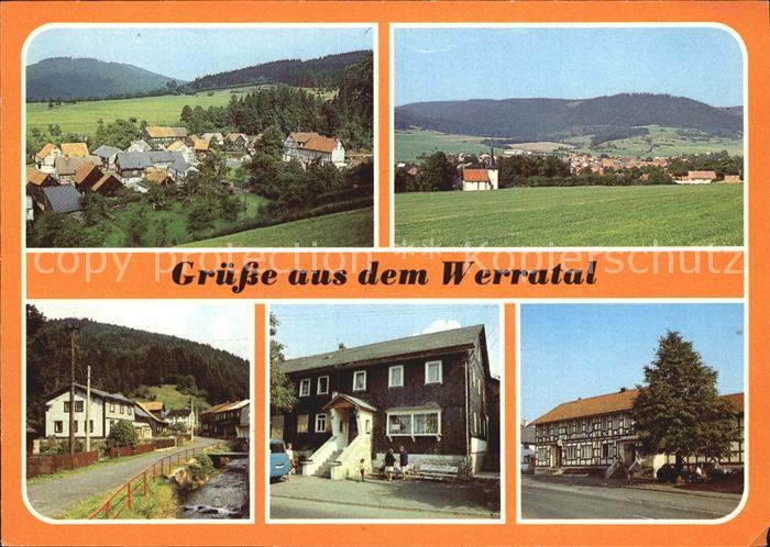 Schirnrod Panorama Konsum Gaststaette Gruene Aue Sachsenbrunn Panorama Gasthaus