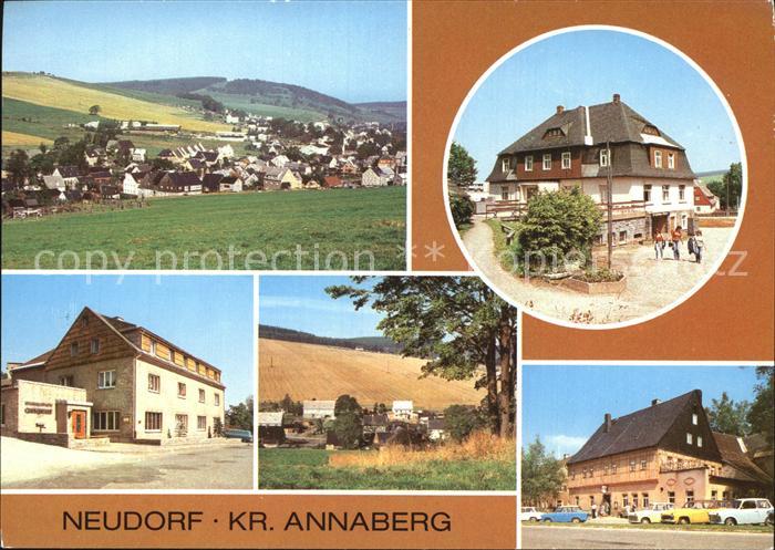 Neudorf Erzgebirge HOG Vierenstrasse Betriebsgaststaette Gute Quelle Teilansicht