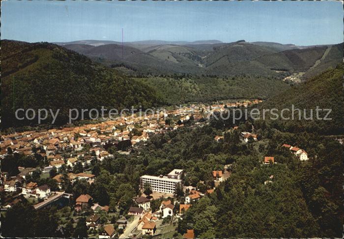 Bad Lauterberg Fliegeraufnahme mit Blick auf Diabetes Klinik