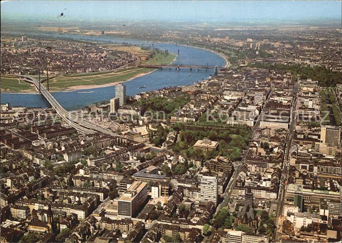 DuessELDORF  CITY Fliegeraufnahme