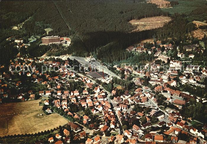 Braunlage Harz Kunsteisstadion Hotel Maritim Fliegeraufnahme