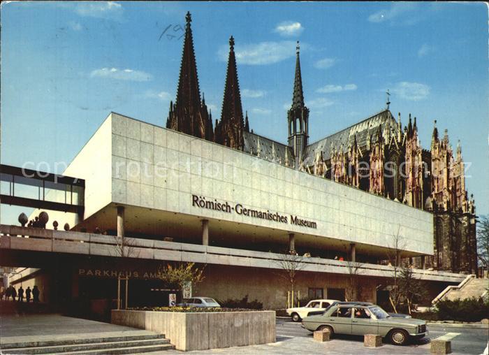 Koeln Rhein Roemisch Germanisches Museum Dom