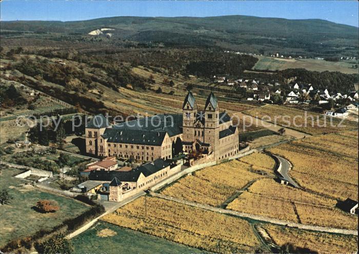 Ruedesheim Rhein Fliegeraufnahme Abtei St Hildegard