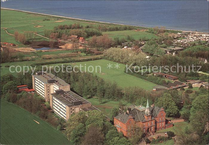 Schoenhagen Brodersby Reha Klinik Schloss Schoenhagen Fliegeraufnahme