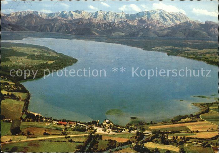 Ammersee mit Karwendel und Wettersteingebirge