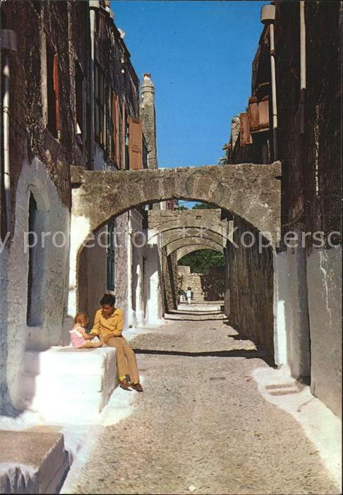 Rhodos Rhodes aegaeis Altstadt Motiv