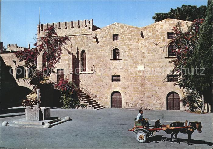 Rhodos Rhodes aegaeis Archaeologisches Institut Eselskarren