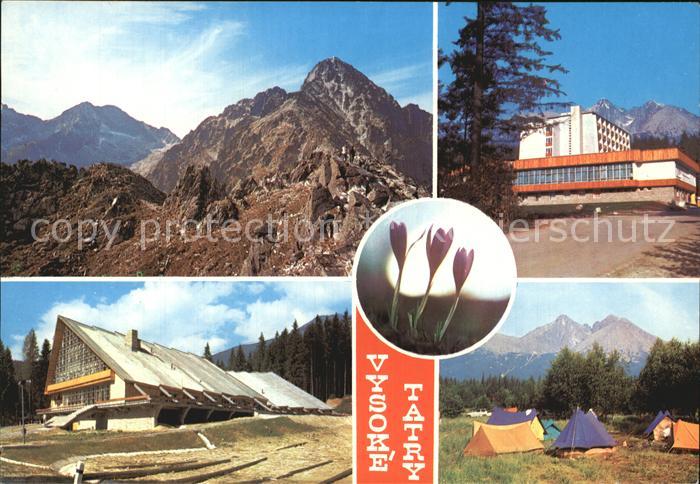 Vysoke Tatry Tatranska LomnicaSafran Heuffelov Tatranske Matliare Lomnicky stit