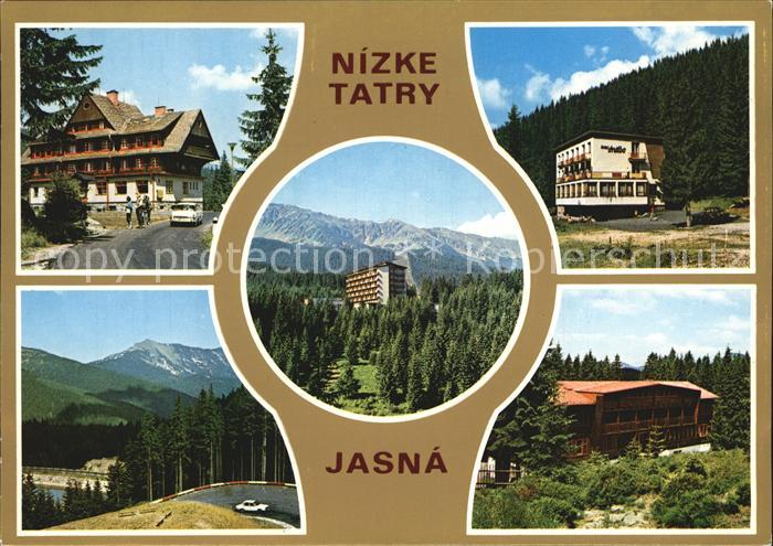 Nizke Tatry Mikulasska chata Hotel Druzba Zotavovna ROH SNP Jasnej na Sinu Junio