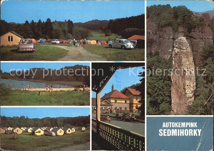 Turnov Autokempink Sedmihorky Koupalistem Pobliz autokempu jsou lazne Sedmihorky