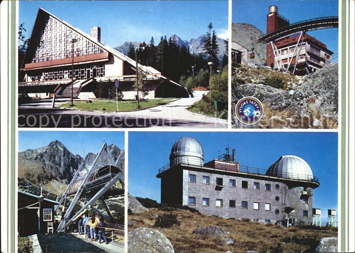 Vysoke Tatry Stanica kabinkovej Skalnate pleso v Taranskej Lomnici Stanica visut