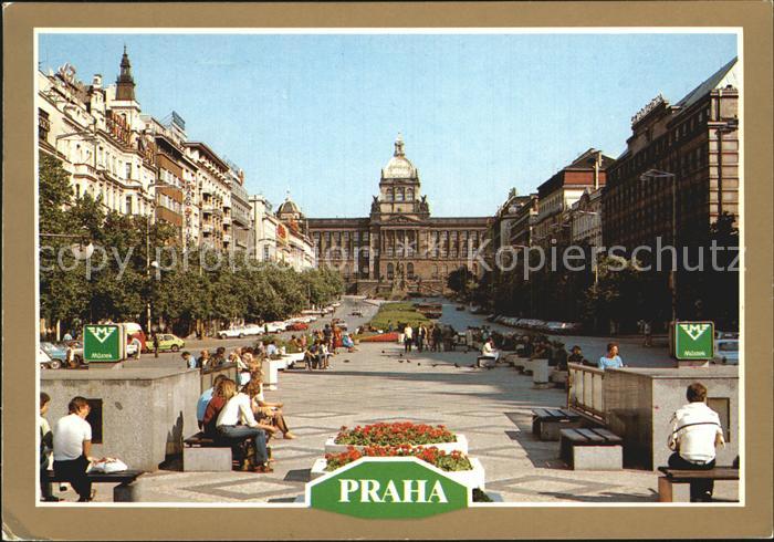 Praha Prahy Prague Wenzelsplatz