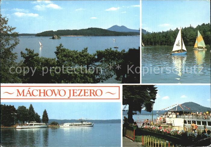 Machovo Jezero Macha See Ausflugsdampfer Terrasse