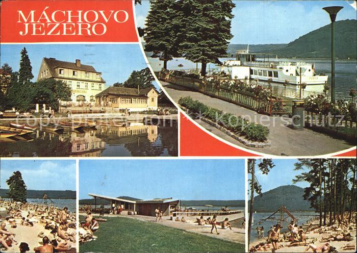 Machovo Jezero Stare Splavy Na pobrezi Doksy pristaviste Splavy plaz Doksy plaz