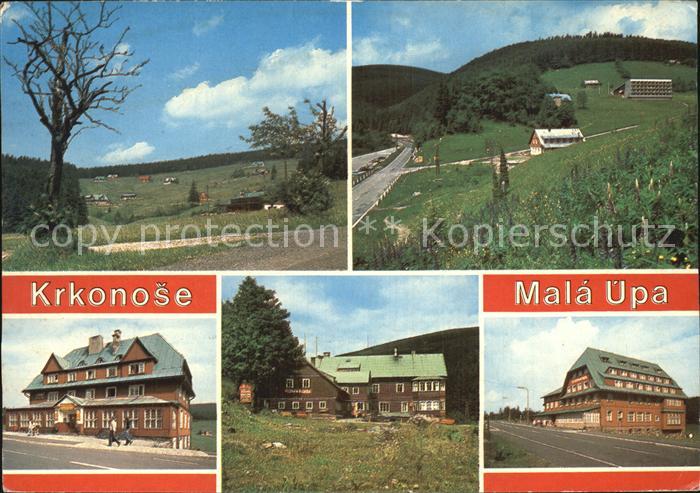 Mala Upa Rennerovy boudy Oblast Speleneho mlyna Zotavovna ROH Horez ROH Druzba C