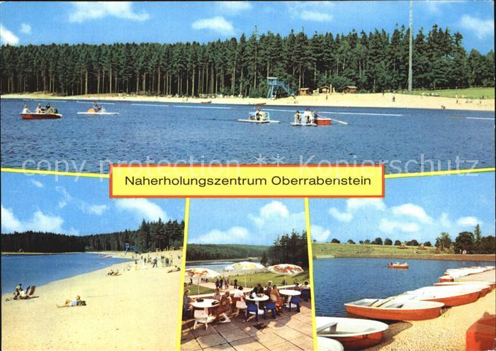 Karl-Marx-Stadt Naherholungszentrum Oberrabenstein Strand Cafe Bootsliegeplatz