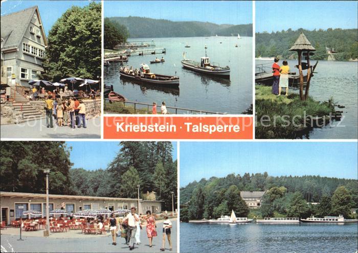 Kriebstein HOG Talsperre Bad Bootsanlegestelle Falkenhain Ladenstrasse Anlegeste