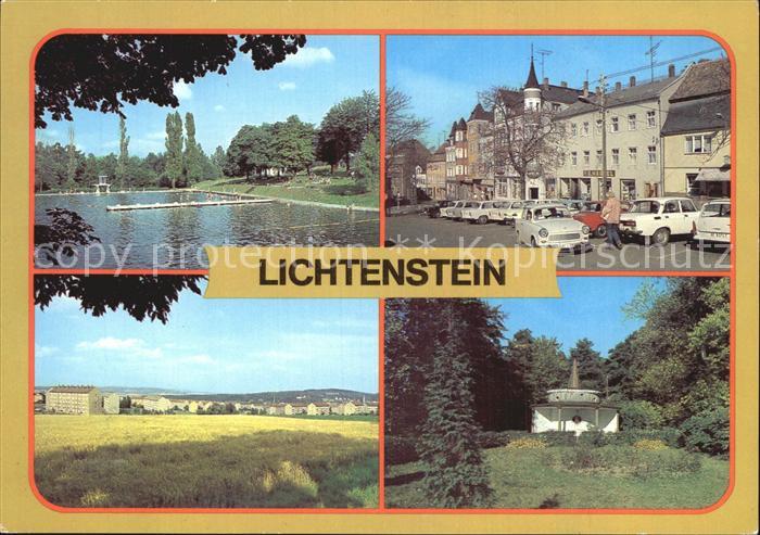Lichtenstein Hohenstein-Ernstthal Bad Markt Neubaugebiet Stadtpark