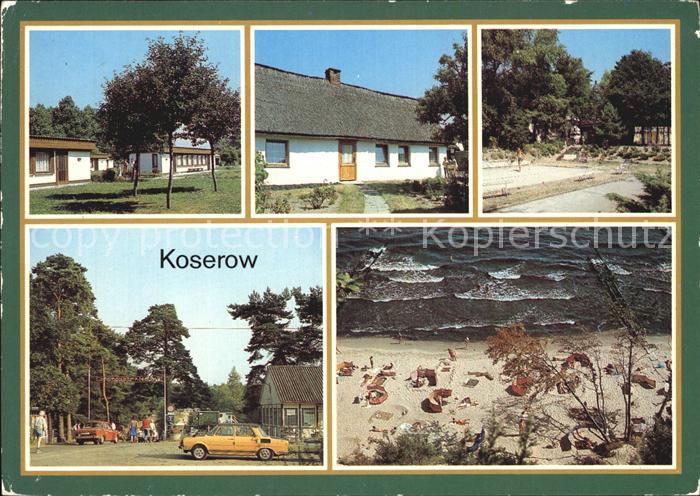 Koserow Ostseebad Usedom Ferienobjekt Damerow Fischerhaus FDGB Erholungsheim Wal