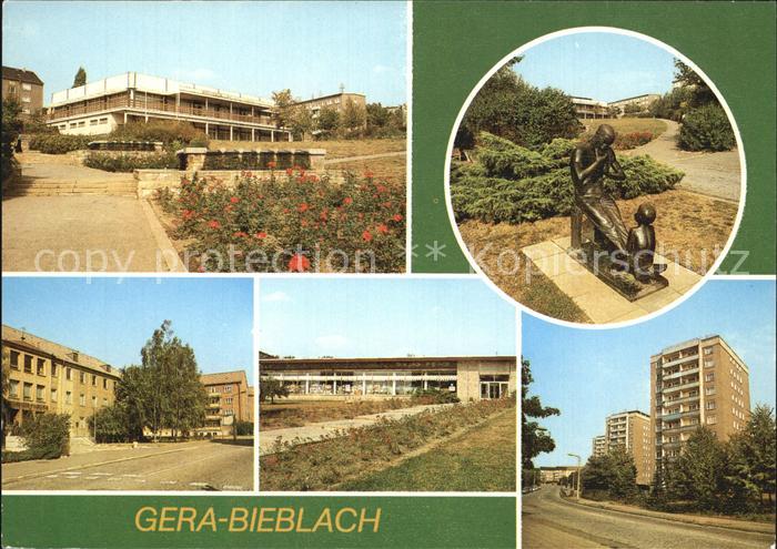 Bieblach HOG Gruene Mulde Plastik Bergarbeiter Poliklinik Kaufhalle Nord  Joh Be