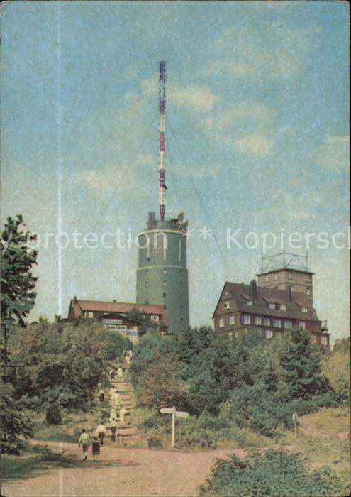 Grosser Inselsberg Berggasthaus Sendeanlagen