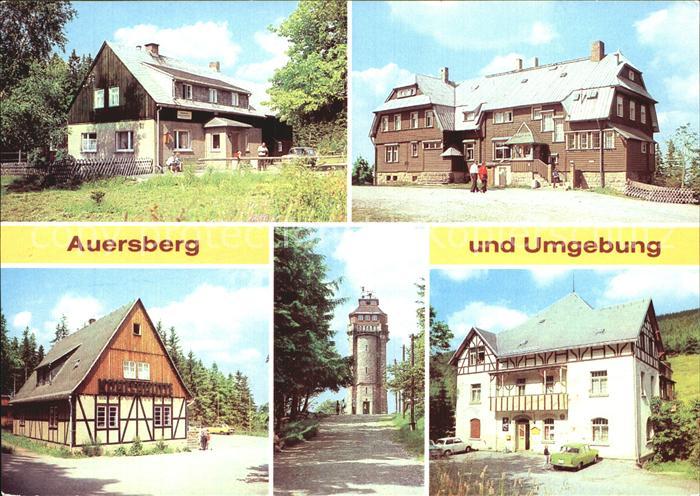 Johanngeorgenstadt Gasthaus Sauschwemme Berghotel Auersberg Sosa Konsum Gaststae