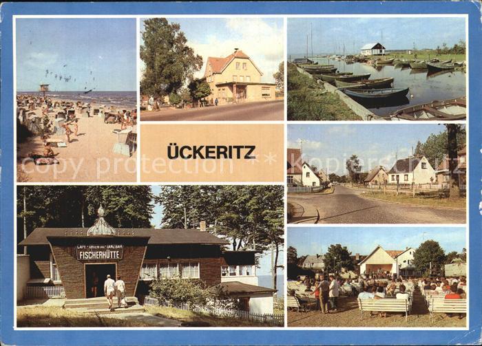 ueckeritz Usedom Strand Ratscafe Bootshafen Achterwasser Hauptstr Cafe Oriental