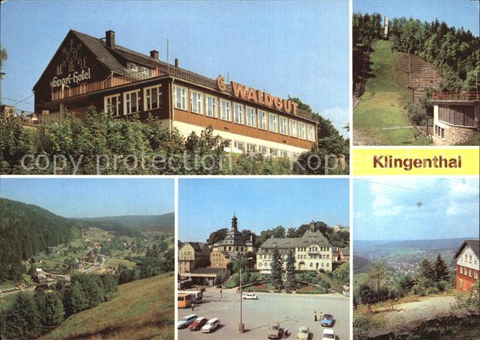 Klingenthal Vogtland Sporthotel Waldgut Gr Aschbergschanze Platz der Einheit Asc