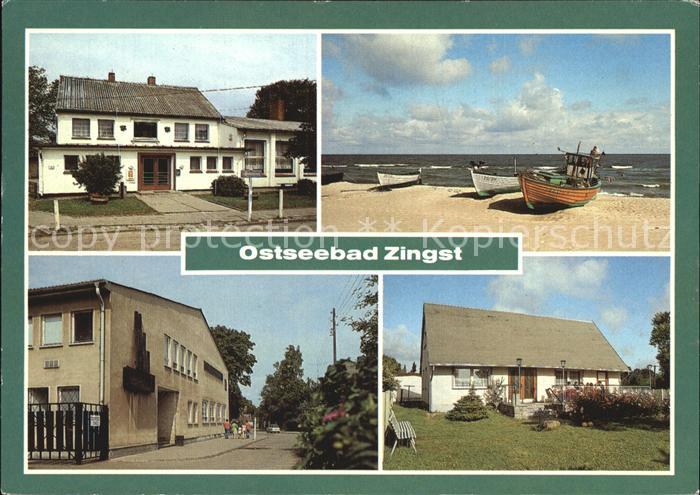 Zingst Ostseebad FDGB Erholungsheim Stranddistel Fischerstrand FDGB Erholungshei