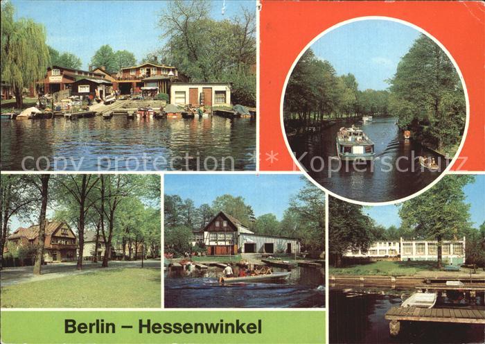 Hessenwinkel Berlin Boothaus An der Spree Einkaufszentrum Lindenstrasse Ferienhe