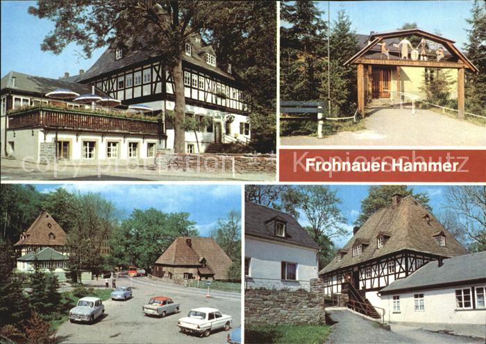 Frohnau Annaberg HO Gaststaette Volkskunstgalerie Hammerwerk Kloeppelstube