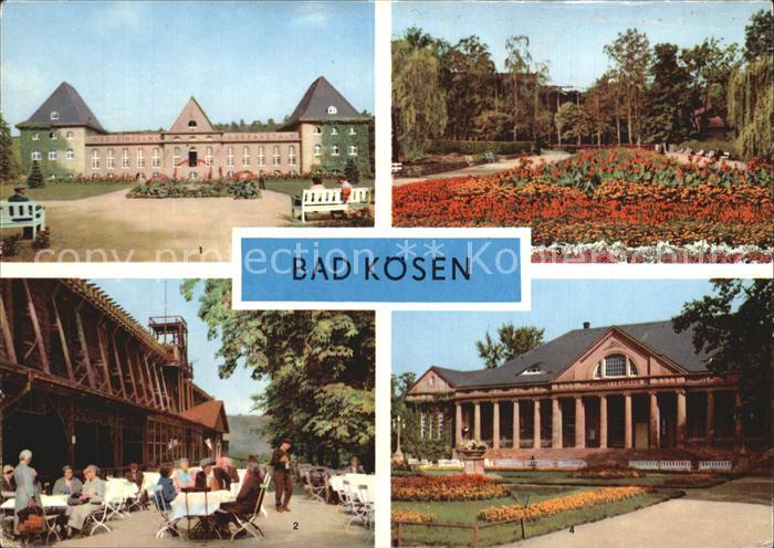 Bad Koesen Med Badeanstalt Gradierwerk Kurmittelhaus