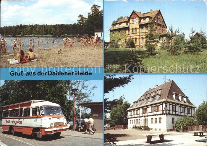 Dahlener Heide Dammuehlenteich FDGB Erholungsheim Schmannewitz Heideexpress Juge