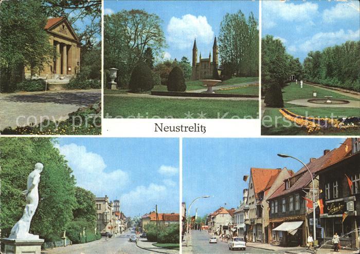 Neustrelitz Friedr Wolf Theater Schlosskirche Stadtpark Gutenbergstr Strelitzer