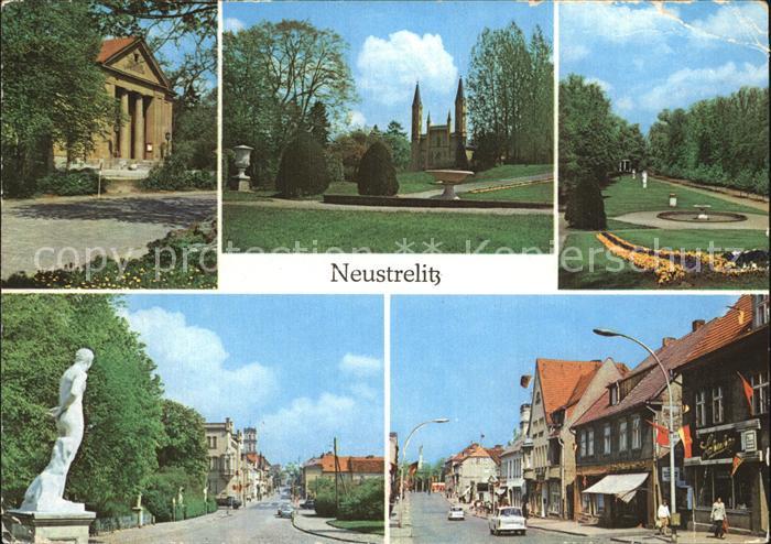 Neustrelitz Friedr Wolf Theater Schlosskirche Stadtpark Gutenbergstr Strelitzer