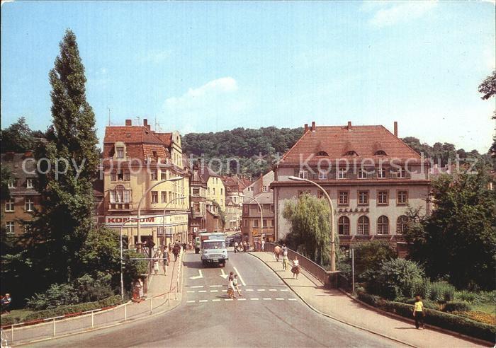 Greiz Thueringen An der Friedensbruecke