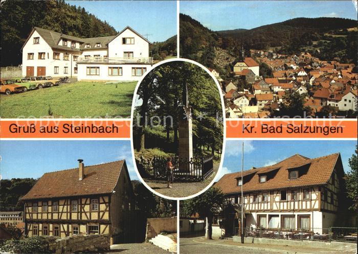 Steinbach Bad Liebenstein Ferienheim des Fleischkombinats Potsdam Stadtblick Lut