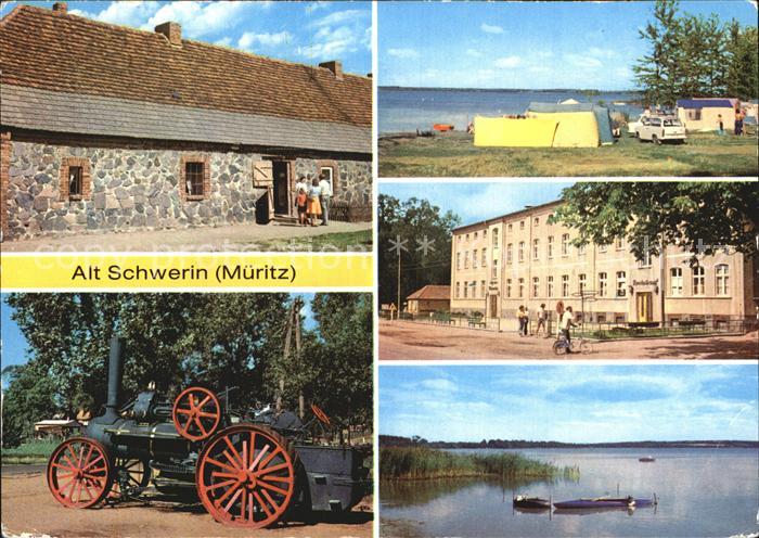 Alt Schwerin Agrarhistorisches Museum Alte Lokomobile Dorfkulturhaus Katewohnung