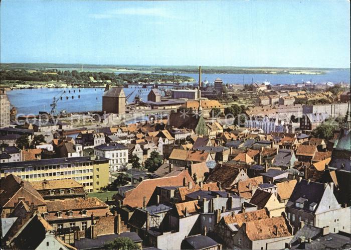 Stralsund Mecklenburg Vorpommern Stadtblick